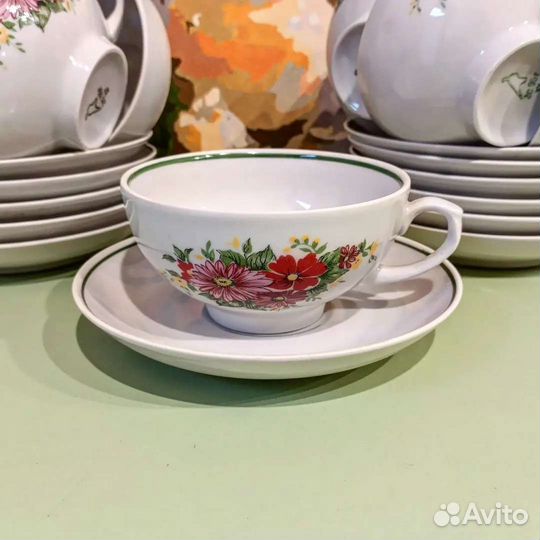 Чайные пары Дулево