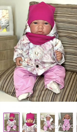 Костюм деми для куклы, ручная работа