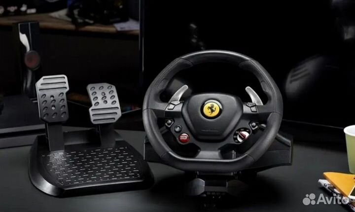 Руль Thrustmaster T80 Ferrari, для PS4/PC