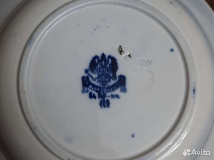 Блюдо старинное николаевское