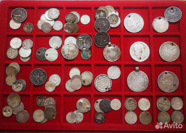 Серебряные монеты по весу