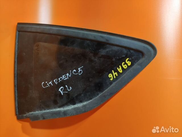 Стекло кузовное заднее левое для Citroen C5 2008