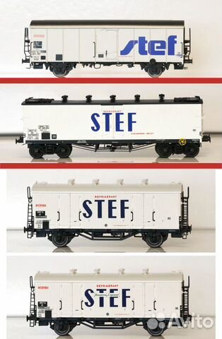 Модели ж/д H0, холодильники stef