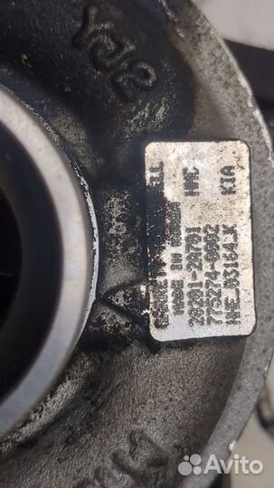 Турбина киа Soul