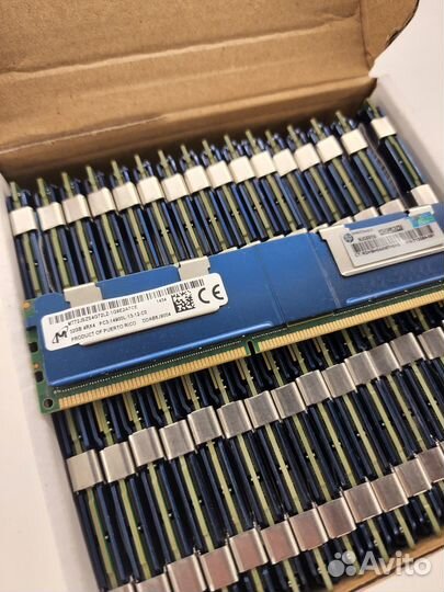 Micron 1866Mhz 32Гб ecc HPE 712275-001 DDR3 lrdimm