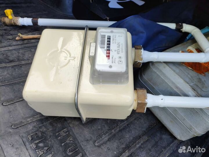 Газовый счетчик новый