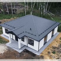Дом из газобетона под ключ. Строительство домов, Москва
