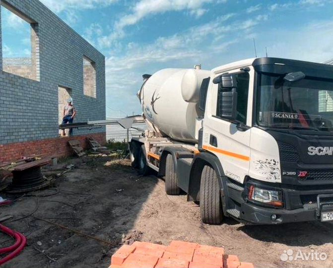 Бетон М200 (B15) для заливки фундамента дома