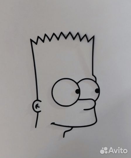 Табличка статуэтка Симпсоны Simpson