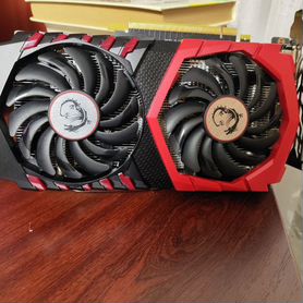 Видеокарта GTX 1050 ti MSI Gaming X 4GB