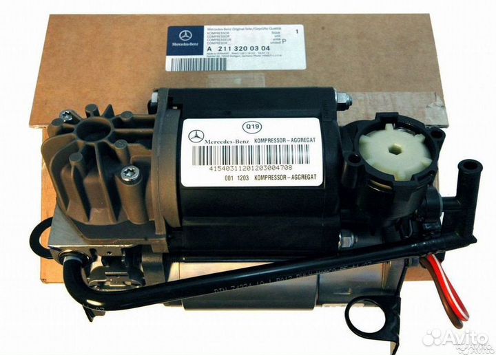 Компрессор пневмоподвески Mercedes W211