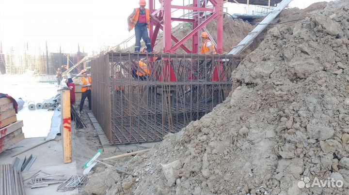 Звеневой арматуры монолит