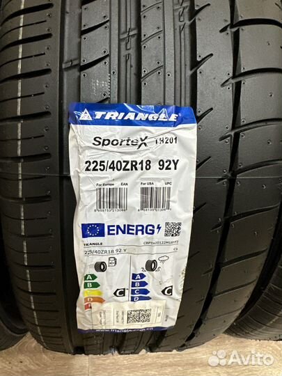 Triangle Sports TH201 225/40 R18 и 255/35 R18 97W