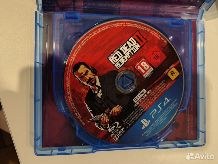 Rdr 2 ps4 диск