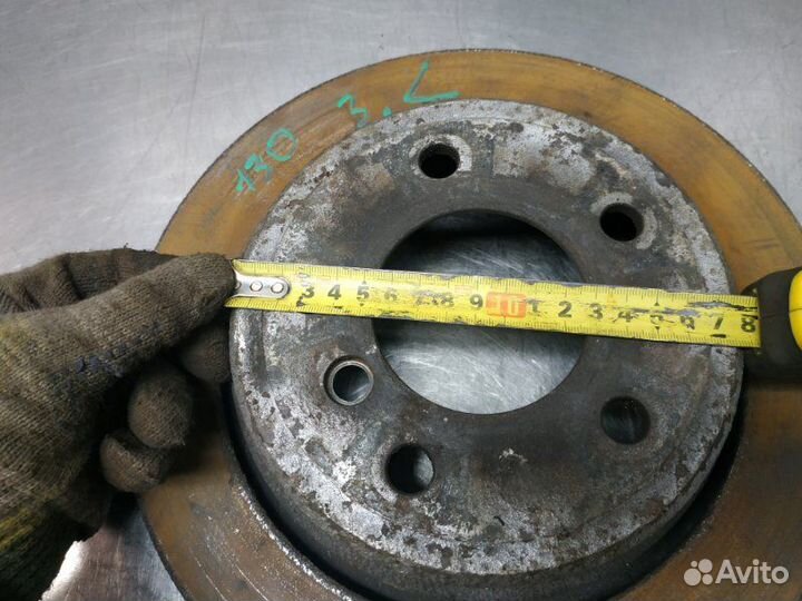 Диски тормозные задние Bmw 5-Series E39 рестайлинг