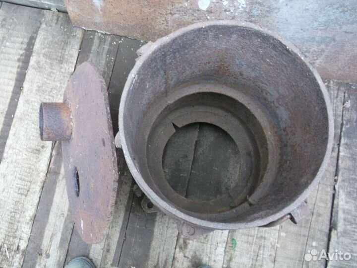 Печь чугунная буржуйка