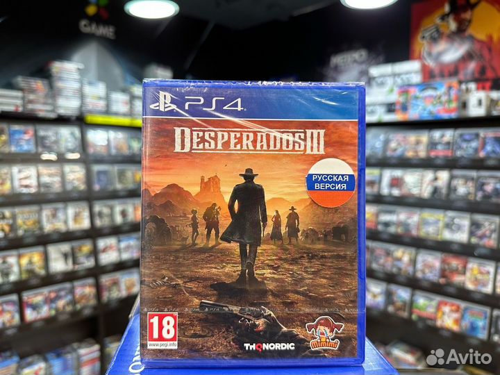 Игры для PS4: Desperados III