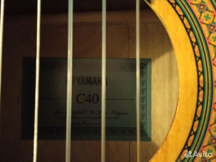 Гитара yamaha c40