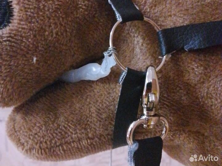 Уздечка и мартингалы из кожи для хоббихорсов