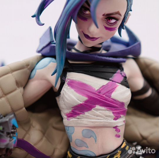 Статуя Arcane Champion Jinx 1/7 Scale Statue