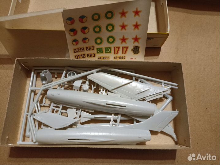 Сборные модели самолетов М 1:72, производство ЧССР