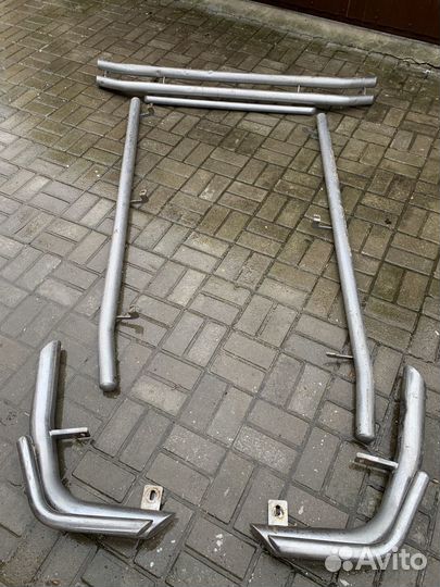 Обвес (Трубы) на Toyota Land cruiser 200