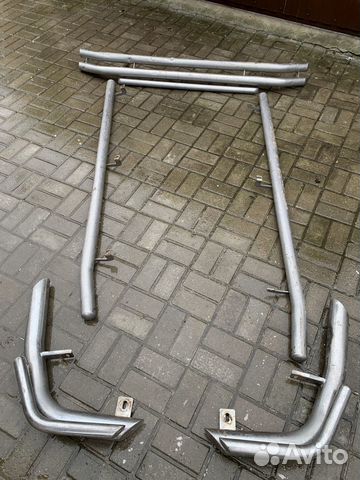 Обвес (Трубы) на Toyota Land cruiser 200