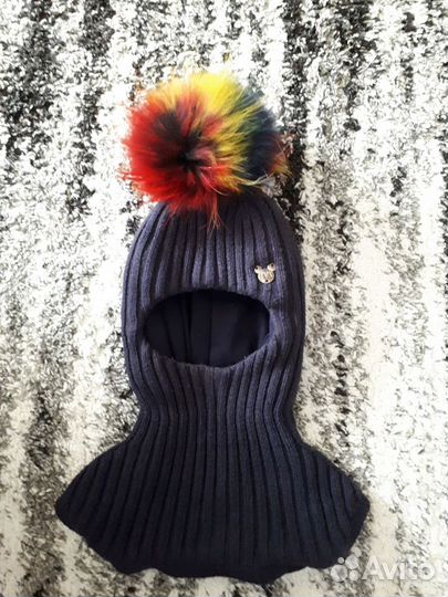 Зимний костюм для девочки huppa 110+ шапка