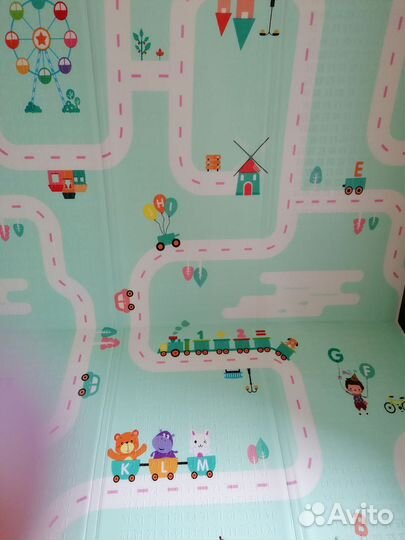 Складной детский коврик