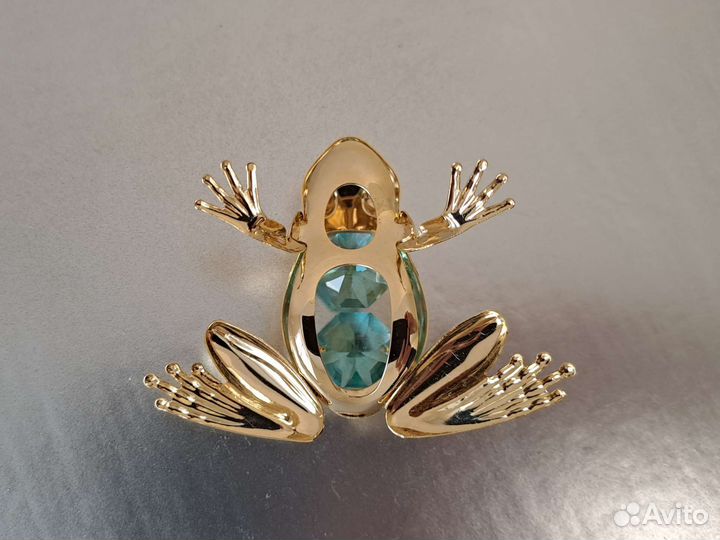 Лягушка кристаллы Сваровски