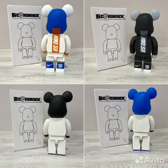Мишки bearbrick nike