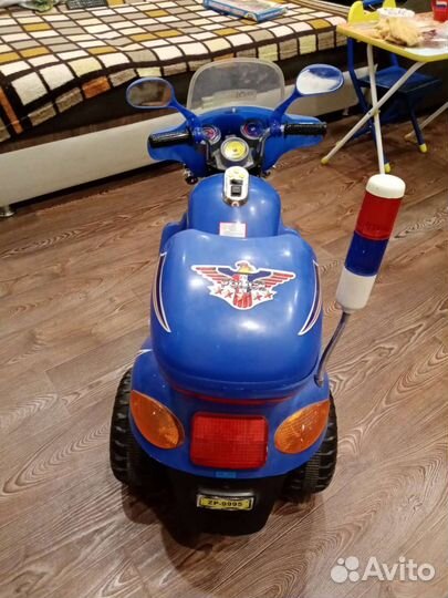 Детский электромотоцикл.торг