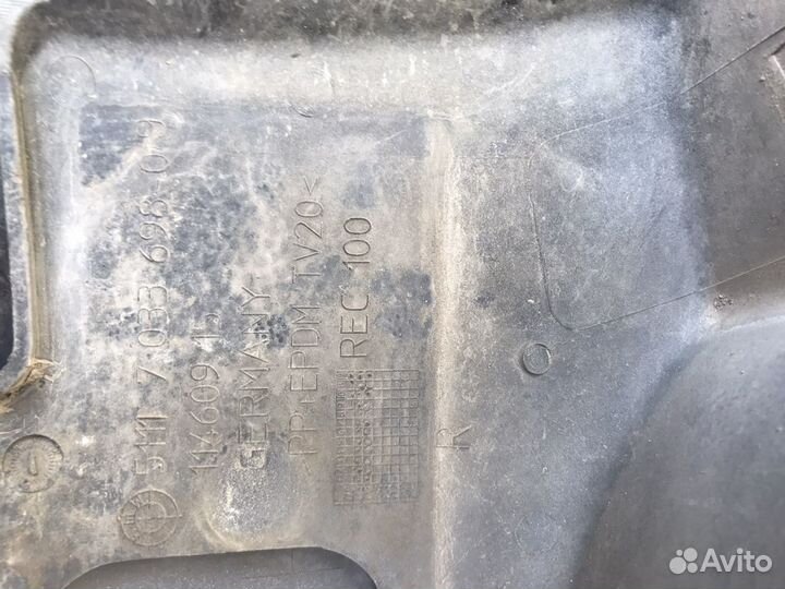 Бампер передний BMW 5 e 60