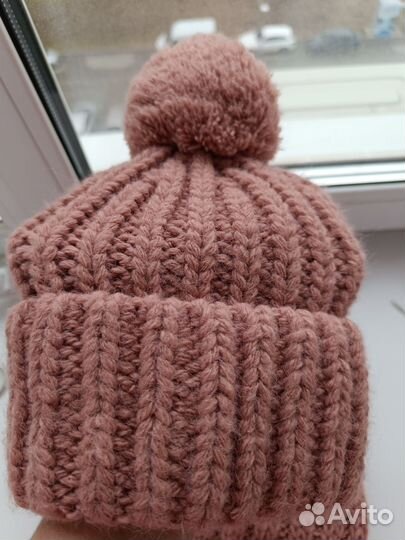 Комплект шапка и снуд