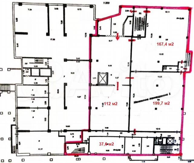 Свободного назначения, 500 м²