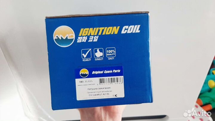 Катушка зажигания на chevrolet lacetti