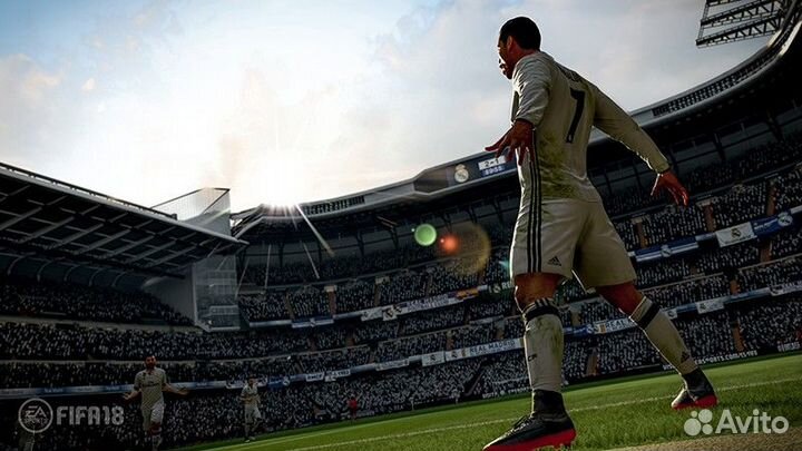 FIFA 18 Xbox 360 рус. б\у царапины