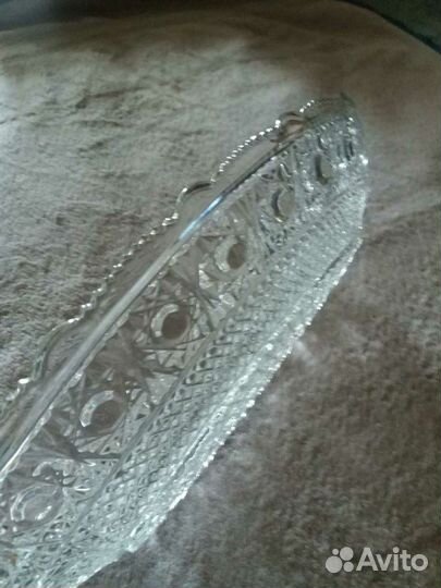 Ваза хрустальная СССР