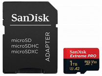 Карта памяти Sandisk microsdxc Extreme Pro A2 C10