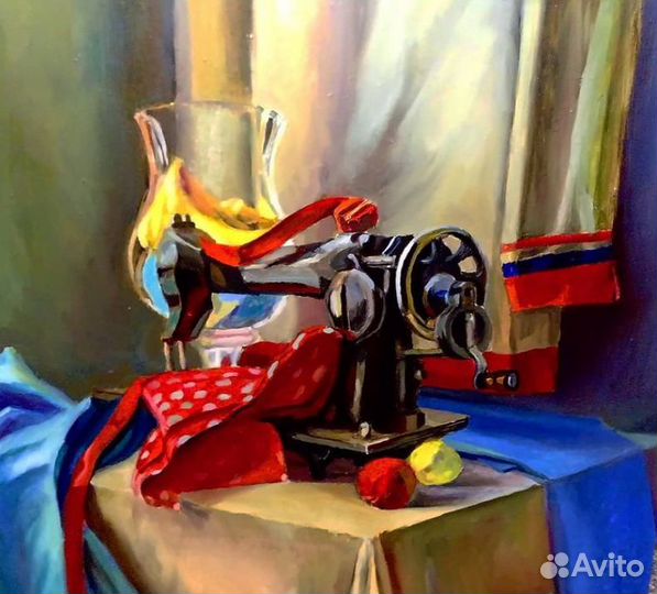 Картина маслом на холсте натюрморт