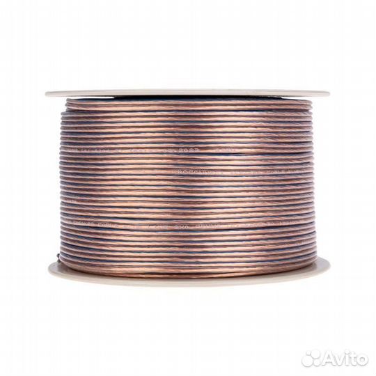 Кабель Stereo 2х0.75 blue line бухта (м) proconnect 01-6204-6