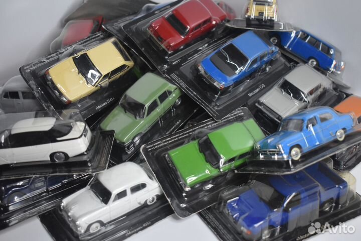 Москвич, Ким, Иж Автолегенды 1:43