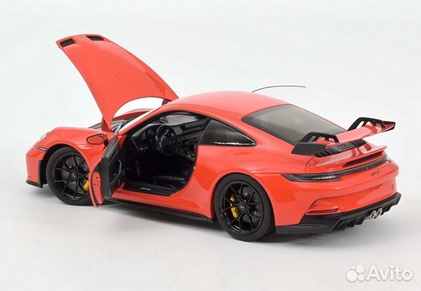 Porsche 911 (992 II) GT3 2021 orange 1/18 norev