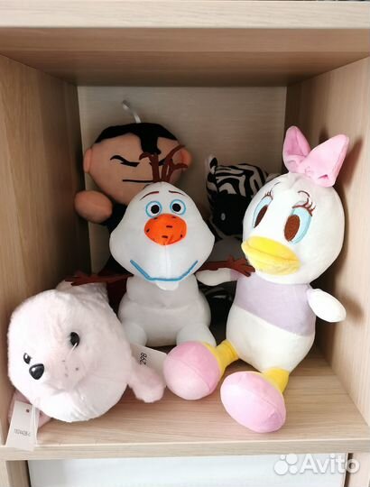 Набор новых мягких игрушек