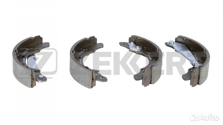 Колодки тормозные задние (барабанные) 200мм*40мм