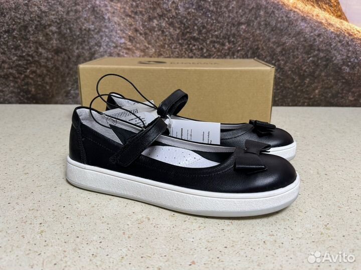 Новые кожаные балетки 34 размер