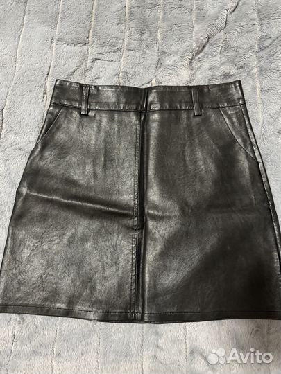 Кожаная юбка