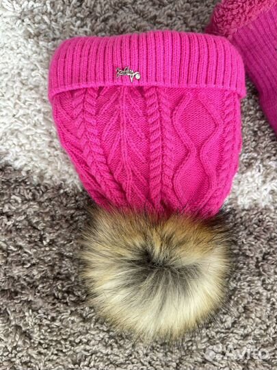 Костюм детский шапка варежки