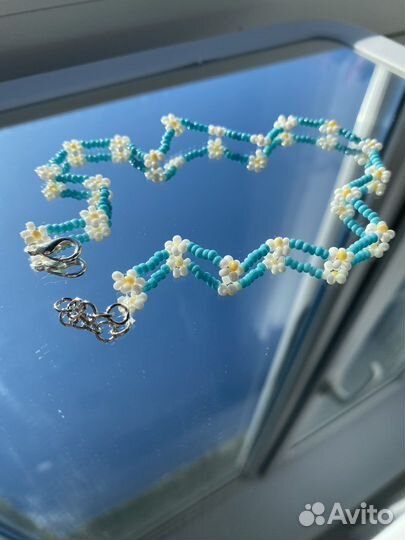 Чокер из бисера