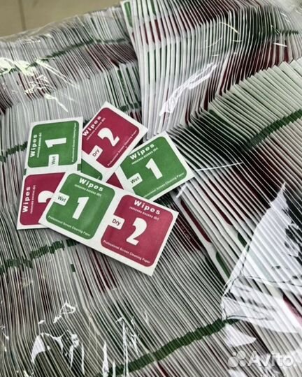 Салфетки для защитных стекол